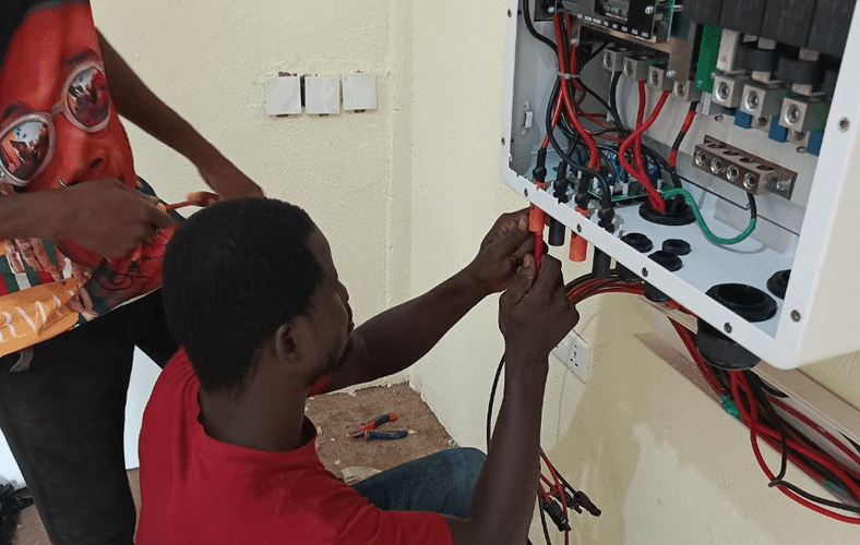 best solar panel technician in tamale