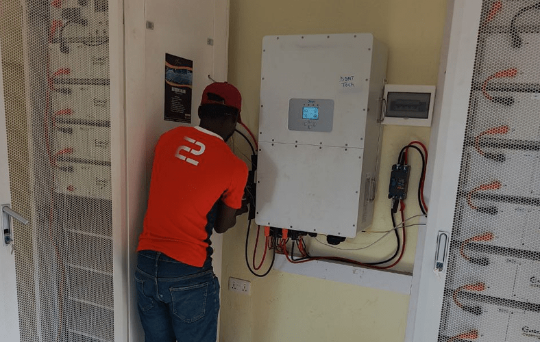 solar system maintenance in ghana